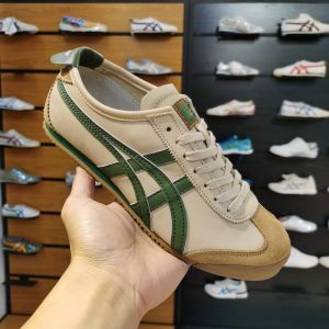 nitsuk_a Tiger Mexico 66 Beige Grass Green  Mens 7A Premium Quality (D-1783)