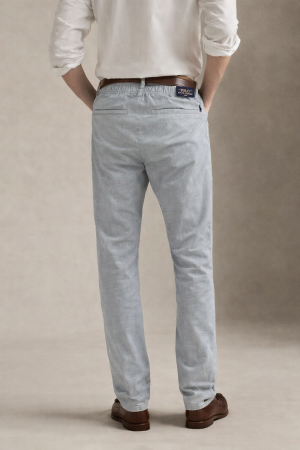 RALPH_LAUREN SIGNATURE LINEN PANTS