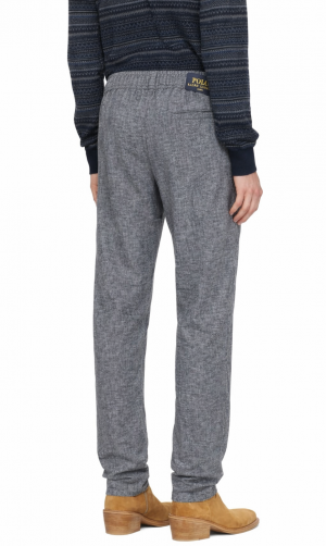RALPH_LAUREN SIGNATURE LINEN PANTS