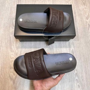 Prad.a Milano Premium Brown Flip Flop