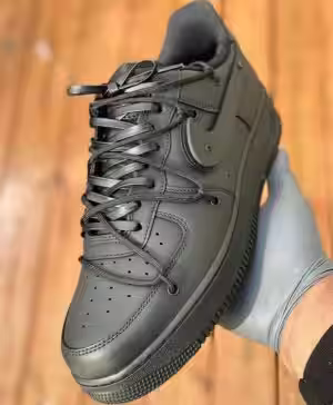 Nike-airforce-1-black-leatherrope