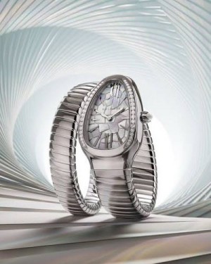 Bvlgari Serpenti Tubogas Silver White
