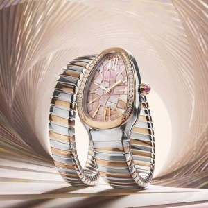 Bvlgari Serpenti Tubogas Silver Rose Gold