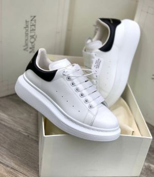 Alexander McQueen white black sneakers fix