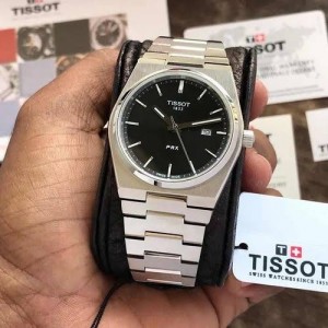 TISSO T PRX SILVER BLACK