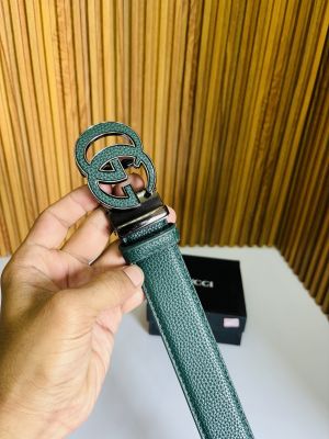 30 GUCC_I GREEN PREMIUM QUALITY AUTOMATIC LOCK BELT 