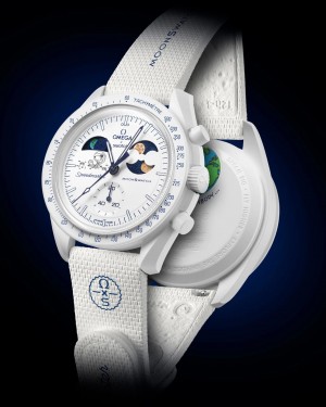 omeg a s watch white