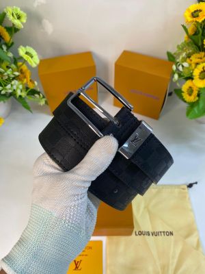 LOUIS_VUITTON PREMIUM FORMAL BELT WID OG BOX ETC 207