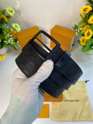 LOUIS_VUITTON PREMIUM FORMAL BELT WID OG BOX ETC 208