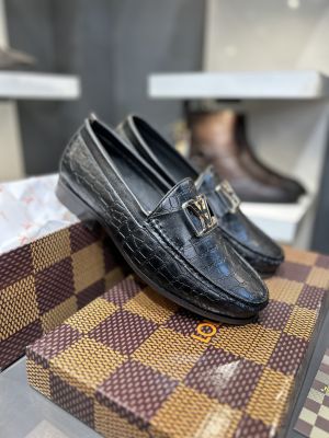 LOUIS_VUITTON PARTY WEAR LOAFER LV 15 BLACK