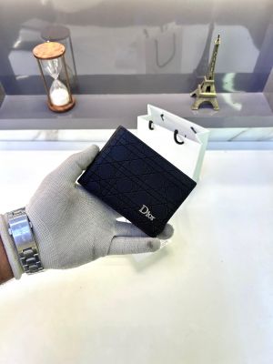 Dio_r Wallet Black Premium Quality Fa 368