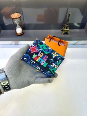 Louis_Vuittion Blue Wallet Premium Quality Fa 369