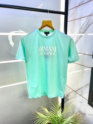Arman_i Exchange Green Round Premium Neck T-shirt F3136-G1