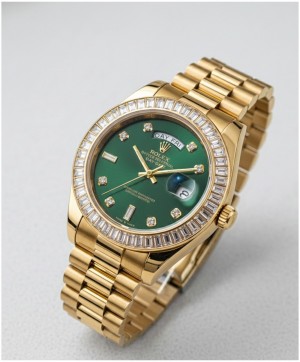Role x Oyster Perpetual Day Date Diamond Gold