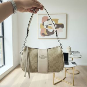 Coach_Teri_Singature_Canvas_Shoulder_Bag_With_Box_Dustbag_SlingBelt_6071