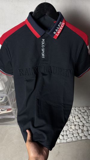 Ralph Laure_n Embossed Signature Polo T-Shirt 1316