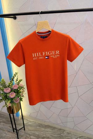 Tommy_ Hilfiger Premium Quality Round Neck T-Shirt Store Article 