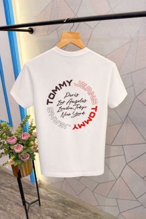 Tommy_ Hilfiger Premium Quality Round Neck T-Shirt Store Article 