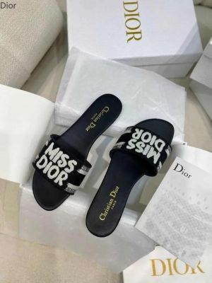 Miss_Dior_Premium_Dway_Slide_With_OG_Box_&_Carry_Bag_(Black-1057)