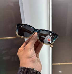 Rayban 7701 Polarized sunglasses transparent blue brown