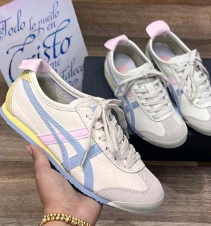 onitsukaa Mexico 66 Pink Blue