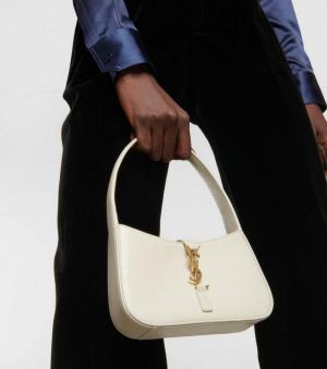 Ysl patent hobo bag glossy with double box 634