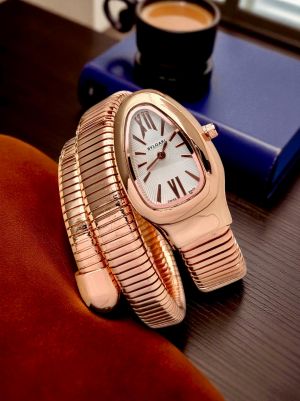 BVLGARI SNAKE COPPER WHITE DIAL AT350