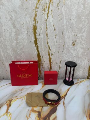 Valentino_Garavani_V-Shaped_Premium_Belt_With_Box_Dust_Bag_Includes_CarryBag_(V47-Red)