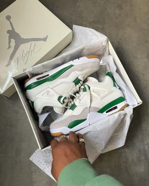 NIK_E AIR JORDAN RETRO 4 PINE GREEN SEMI UA QUALITY FIX
