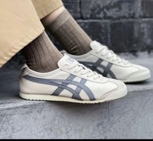 tiger mexico 66 grey leather womens fix