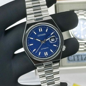 CITIZEN_ TSUYOSA SILVER  BLUE DIAL