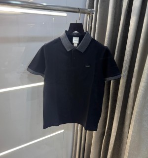 CK IMPORTED PREMIUM BLACK POLO TEES FP001