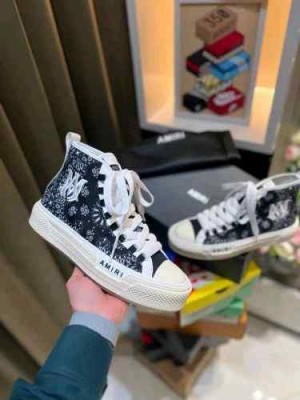 Amirii Bandana Court High Top Sneakers