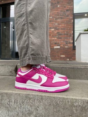 NIKE-SB-DUNk-LOW-GS-ACTIVE-FUCHSIA-WHITE