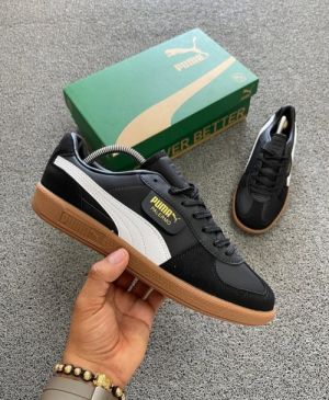 pum_a Palermo Black feather Grey Gum