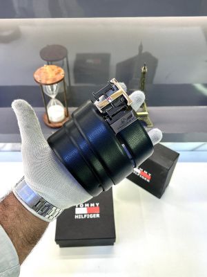 Tommy_Hilfigar Black Golden Belt Fa 216 