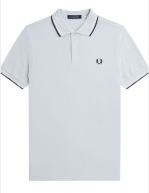 NO RETURN  RAMZAN SPECIAL SALE  FRED PERRY CHEST LOGO POLO T-SHIRT BLACK