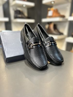 Colehaan_woodensole Loafer Black HH-71