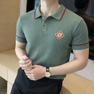 Casablanca Knitted imported Polo Green