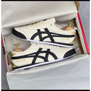 Onitsuk_a Tiger Mexico 66 Cream Black Gold