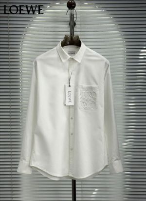 Loewe Full Sleeves Shirt White 