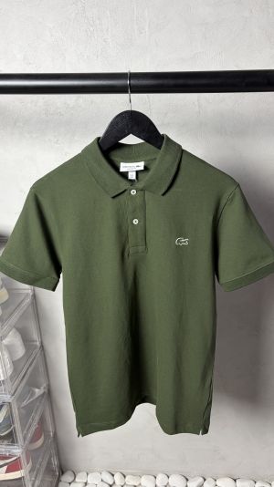 Lacost_e Premium Signature Polo T-Shirt 1407