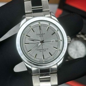 Tissot_powermatic 80 silicium silver white