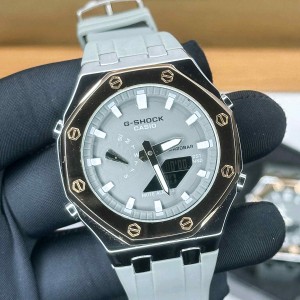 G Shock GA 2100 Grey Copper