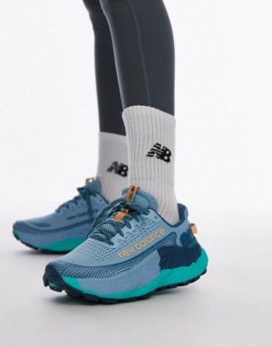 New Balanc e Fresh Foam X More Trail v3 Dark Blue sky