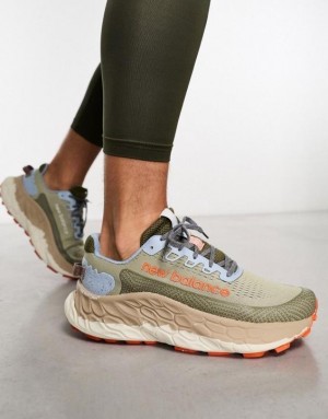 New Balanc e Fresh Foam X More Trail v3 Cream Green