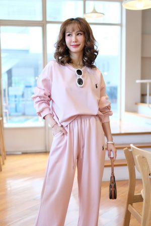 RL POLO CO SET PINK S43-PK