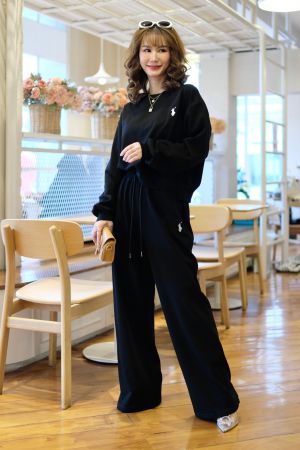 RL POLO CO SET BLACK S43-BK