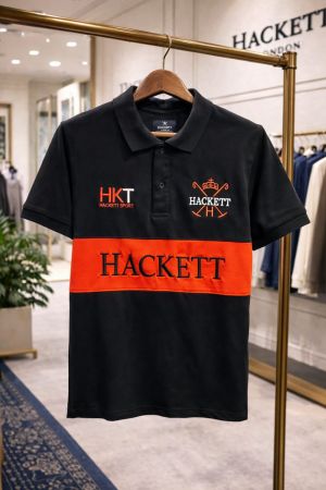 HACKE T PREMIUM CLASSIC POLO T-SHIRTS 