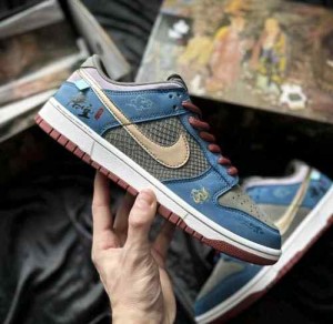 Nikee Air Jordan 1 Low MYTH WUKONG WITH ACCESSORIES